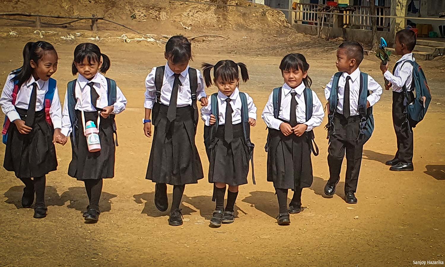 A Camp In Myanmar, Fear From The Skies, And A School Takes Wing A Camp In Myanmar, Fear From The Skies, And A School Takes Wing