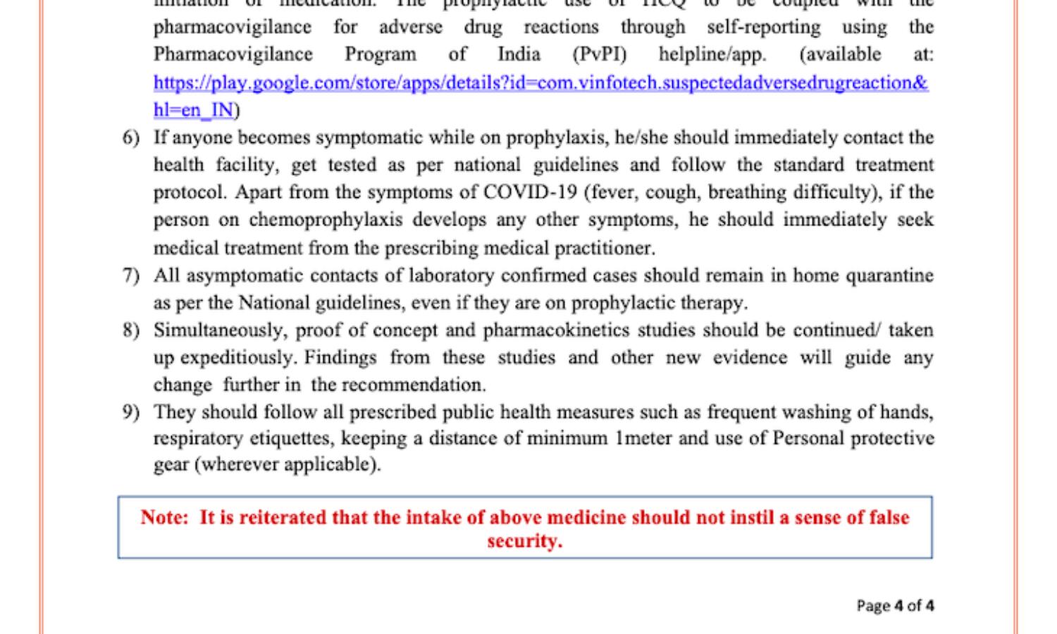 India Goes Against Emerging Science To Recommend HCQ For COVID-19 Prevention