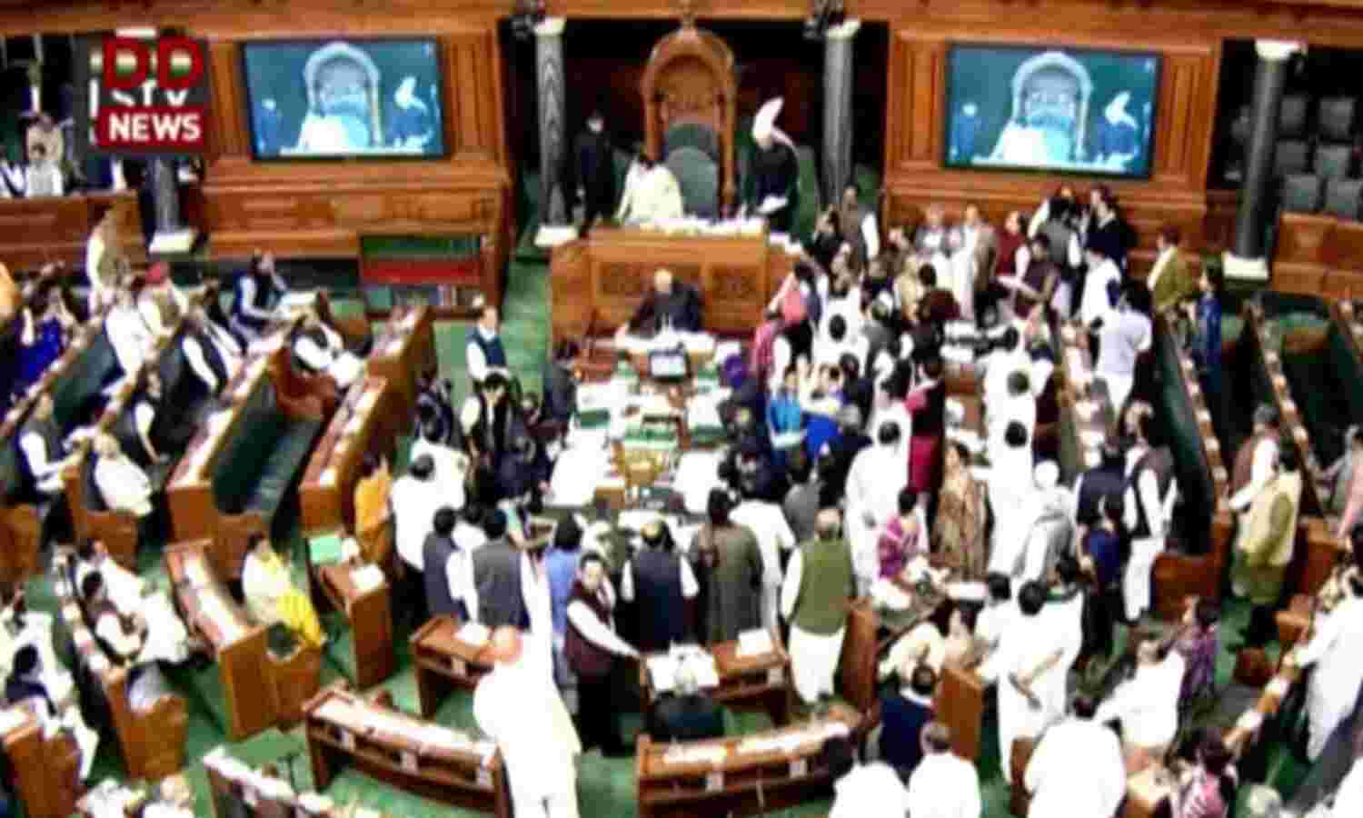 92 Hours Of Lok Sabha Disruption Cost India Rs 144 Crore
