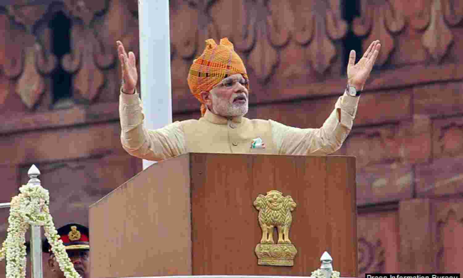 8 Promises Modi Made On I-Day 2015: Some Met, Some Works-In-Progress