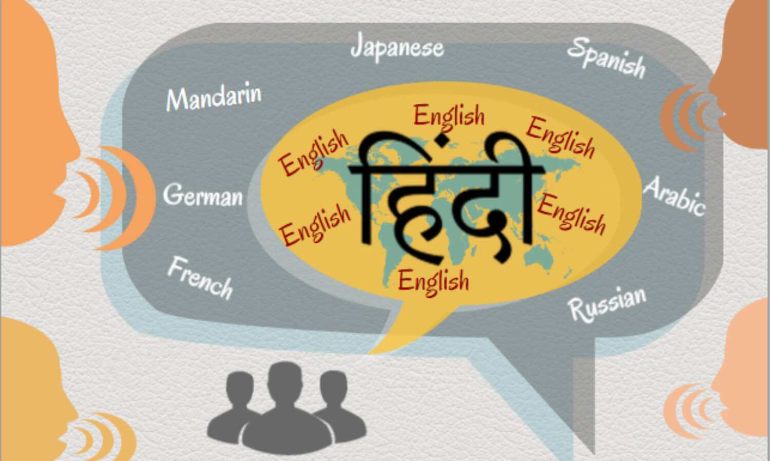 Hindi Outpaces English Globally: Linguistic Survey