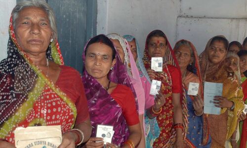India’s Female Voters Not Turning Out To Vote As They Should