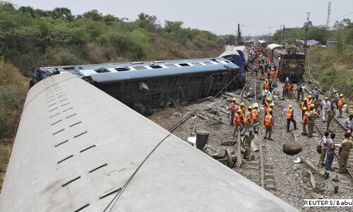 Train Accidents Continue But Fewer Deaths/ Casualties Reported Train Accidents Continue But Fewer Deaths/ Casualties Reported