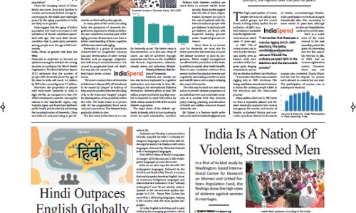 IndiaSpend In oHeraldo