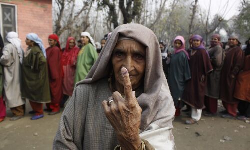 Kashmir’s High Voter Turnout: Warning From 1987 Kashmir’s High Voter Turnout: Warning From 1987