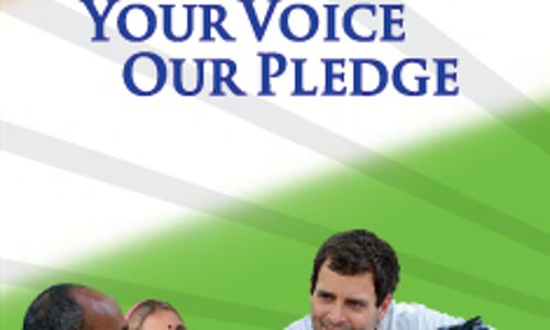 Congress Manifesto Focuses On Economic Issues; Promises Right to Health & Homes Congress Manifesto Focuses On Economic Issues; Promises Right to Health & Homes