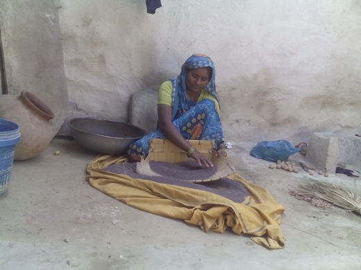 520-Woman Farmer Shyampati in Chitrakoot